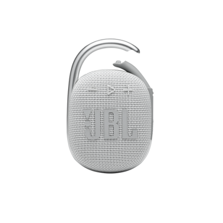 JBL - Enceinte portable étanche Clip 4 - Blanc