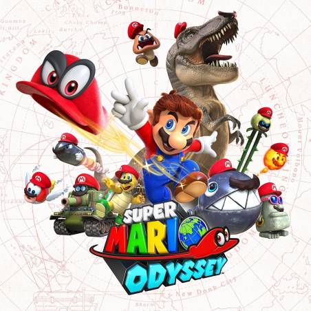 NINTENDO - Jeu Super Mario Odyssey (Nintendo switch)