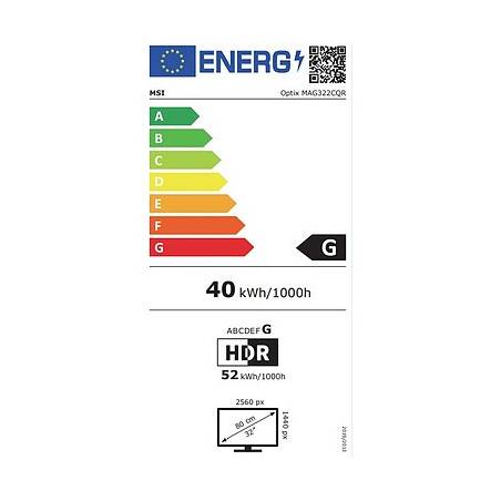 MSI 32 LED Incurvé - Optix MAG322CQR - 165hz 