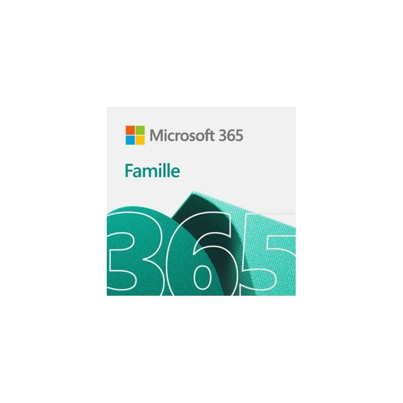 Microsoft 365 Famille (abonnement d'un an; jusqu'à 6 personnes