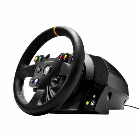 Thrustmaster - Volant et pédales TX Racing Wheel Leather Edition pour PC et  Xbox One