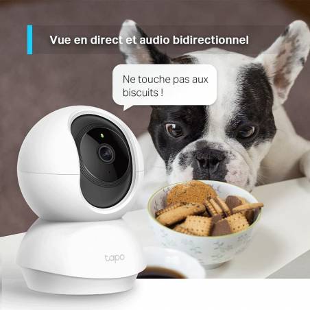 Caméra de surveillance connectée TP-Link Tapo C200 intérieure Blanc - Caméra  de surveillance - Achat & prix