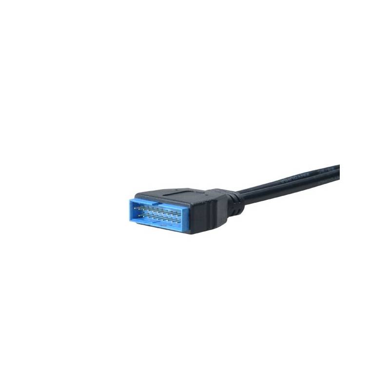 Akasa - Câble USB - Adaptateur USB 3 vers USB 2 0,1 m Noir