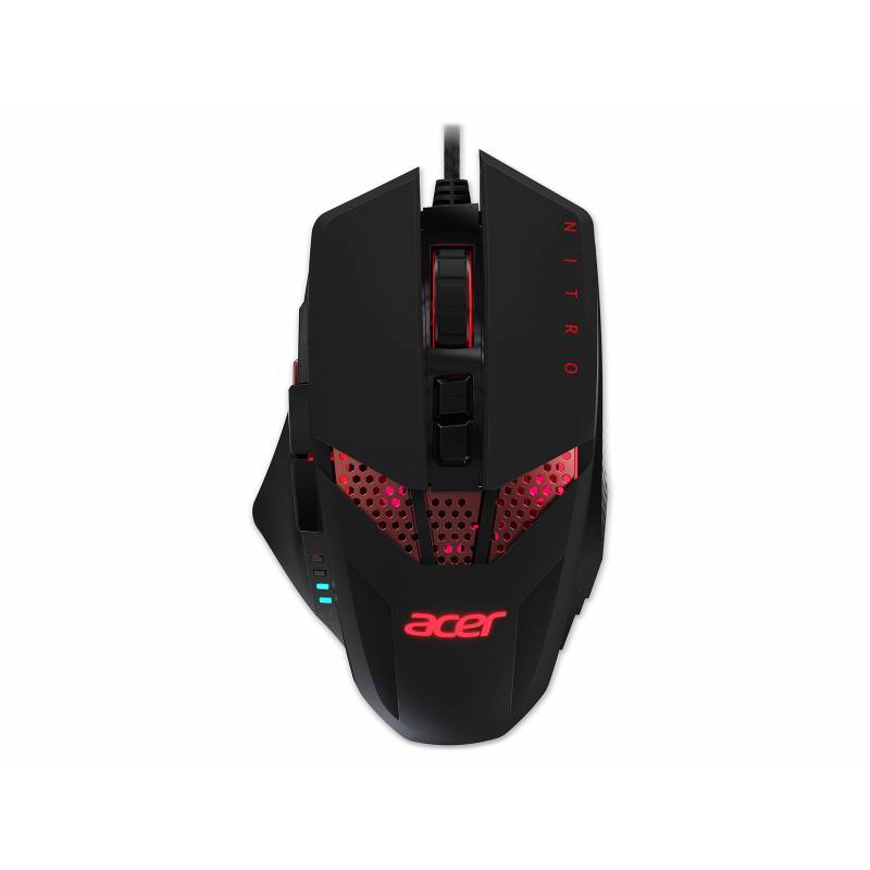 Souris gamer professionnel avec fil en fibre résistante 9 boutons jusqu'à  4200 dpi ergonomiquepc/ps4/xbox - Conforama