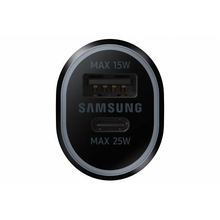 Samsung - Chargeur allume cigare 40W Noir