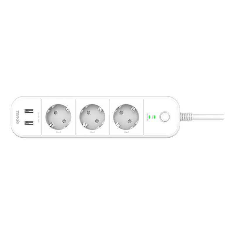 Tenda - Multiprise Connectée WIFI (3 prises / 2 USB )