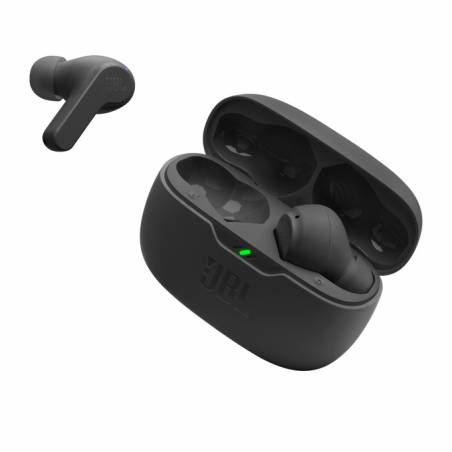 JBL Écouteurs sans fil Bluetooth avec étui de recharge - Noir