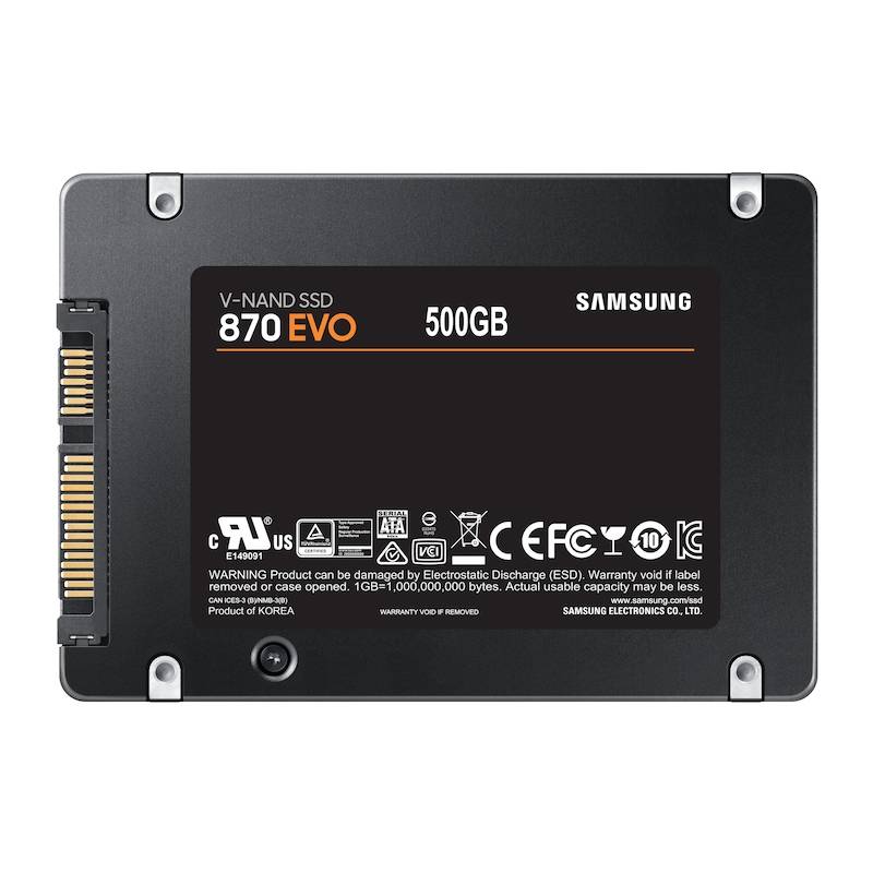 Disque dur SSD Crucial BX500 500 Go, Format 2.5