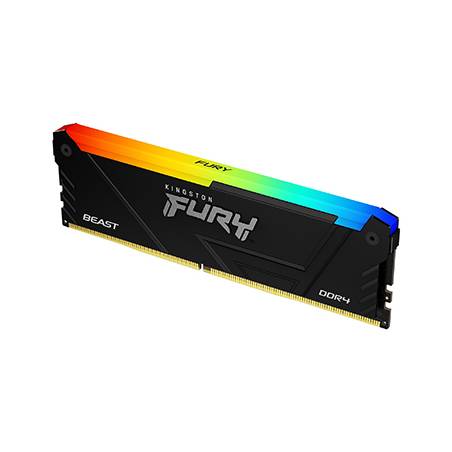 Kingston - Barrette Mémoire Fury DDR4 3200 Mhz 8Go RGB DIMM