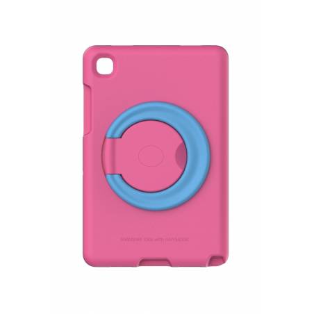 Pochette pour enfant Samsung TAB A7 - Silicon - Vert / Rose