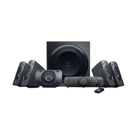 Enceintes Logitech 5.1 THX Z906 Noir (500 Watts RMS/Télécommande sans Fil)