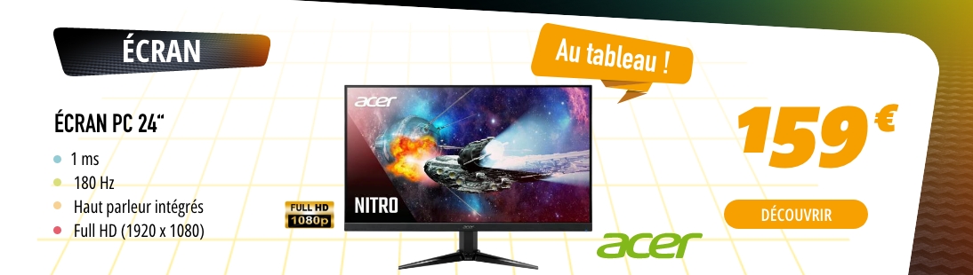 ECRAN ACER NITRO